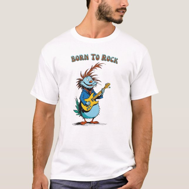 Camisa Guitarrista do Cartoon (Frente)