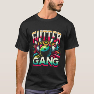 Camisa Gutter Gang Camisas Engraçadas de Boliche G