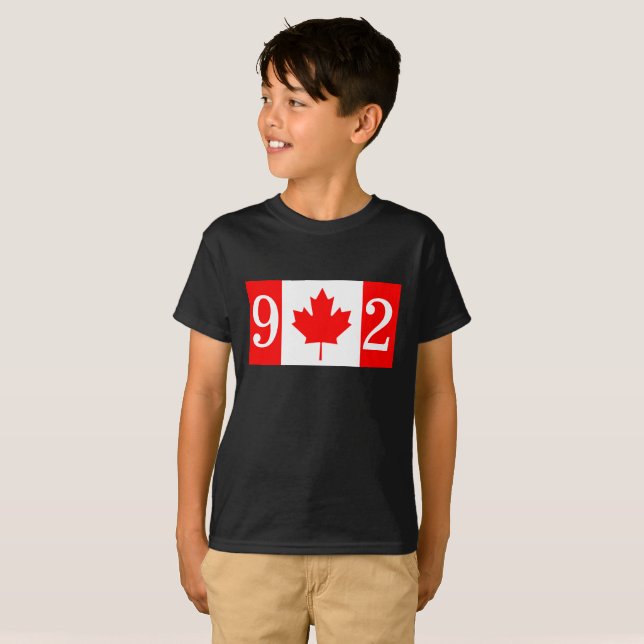 Camisa Halifax Nova Scotia 902 Dia do Canadá (Frente Completa)