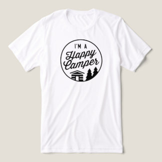 Camisa Happy Camper - Cinza