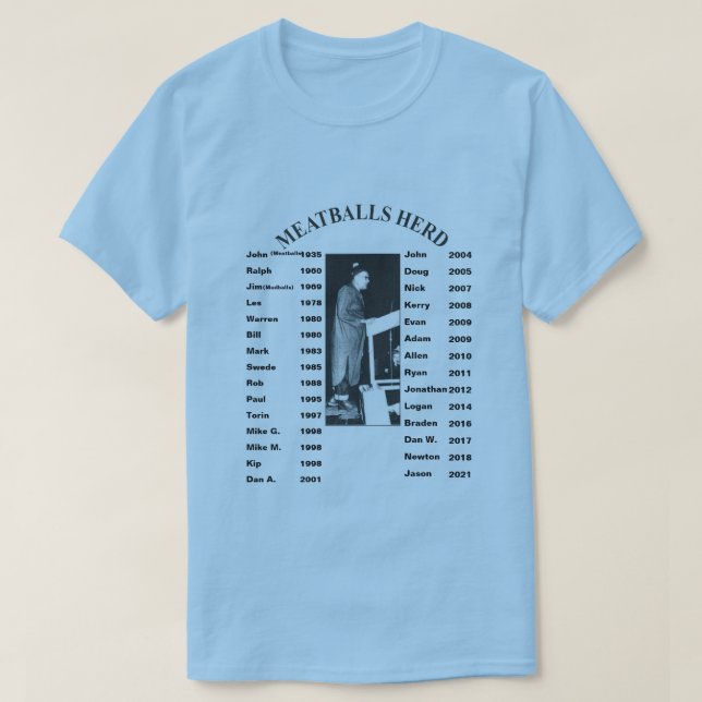 Camisa Hart Mountain Meatball 2024 (Frente do Design)