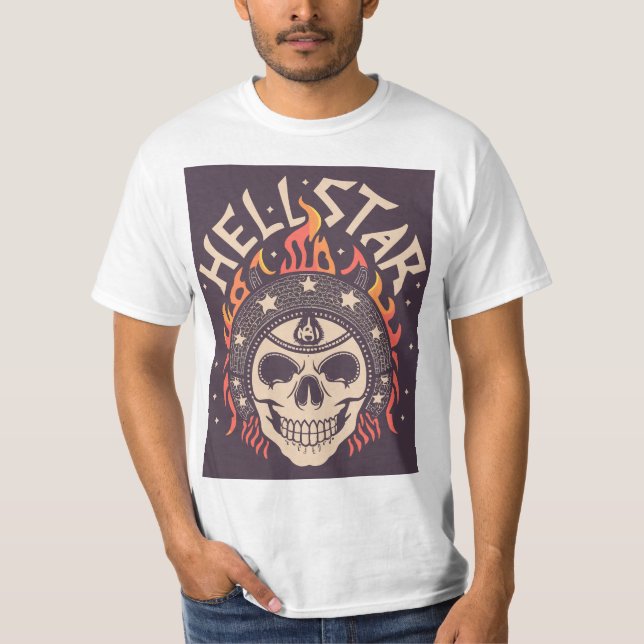 camisa hellstar (Frente)