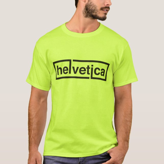 Camisa Helvética do artista! (Frente)