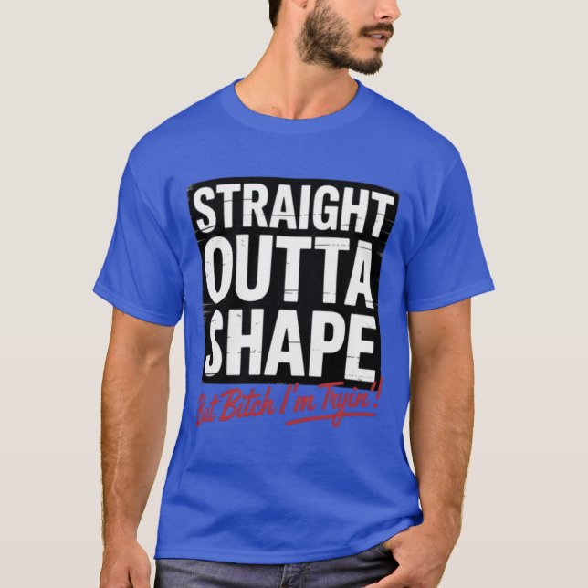Camisa hetero Fora da Forma - Giro Malhação Engraç (Frente)