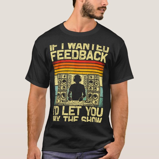 Camisa Homem Dj Produtor Musical Dança Som (Frente)