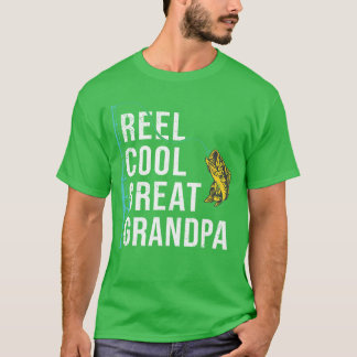 Camisa Homem Legal Avô Pescaria Pai Divertido