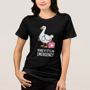 Camisa Honk If Emergency Goose Tee
