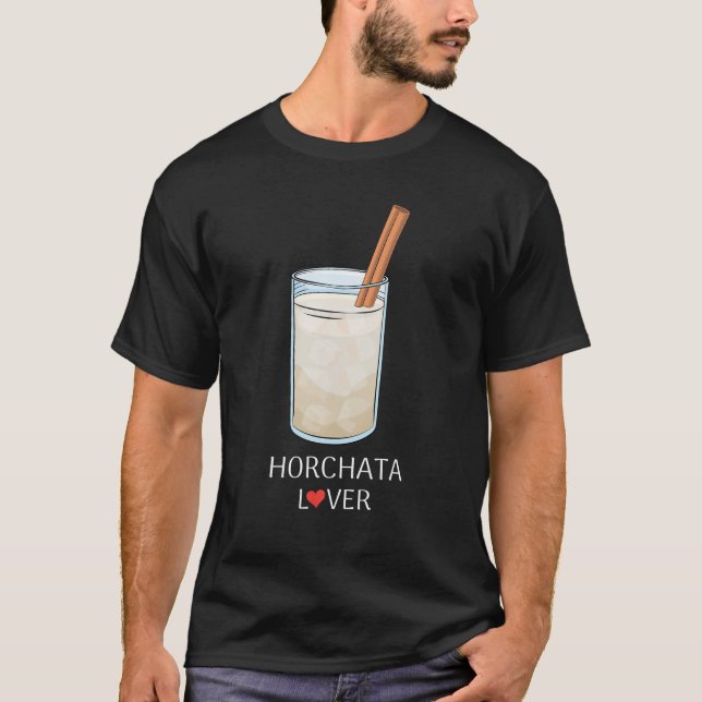 Camisa Horchata para o leite mexicano e espanhol B (Frente)