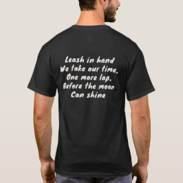 Camisa Humorística para Amantes de Cães com Coleir