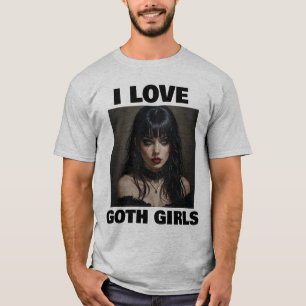 CAMISA I LOVE GOTH GIRLS