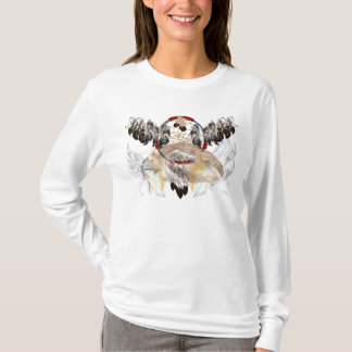 Camisa ideal da cara do coletor e do Pena-Falcão