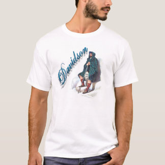 Camisa ideal escocesa de Davidson do clã