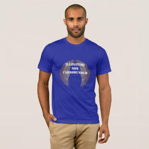 Camisa Illegitimi non carborundum, de uso masculin