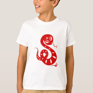 CAMISA ILUSTRADA DO ZODÍACO PAPERCUT COBRA CHINÊS