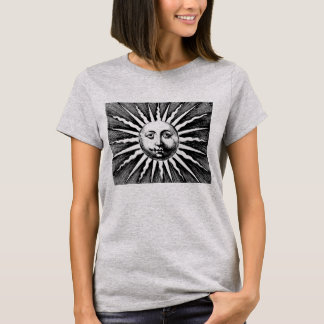 Camisa ilustrada vintage de Sun