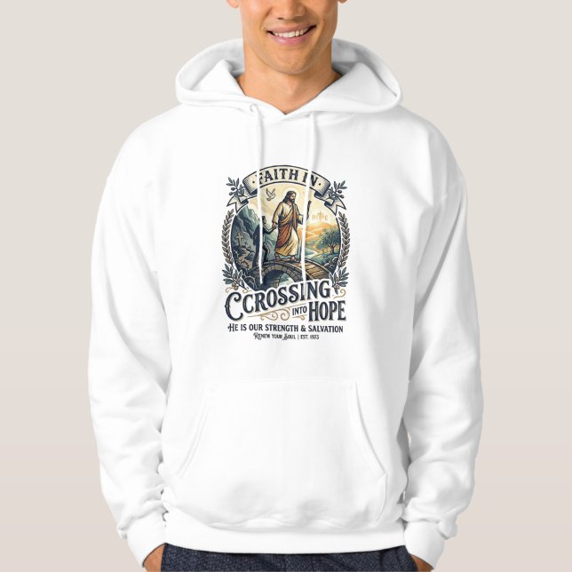 Camisa Imigração Jesus Recomeçando Coragem Chri (Frente)