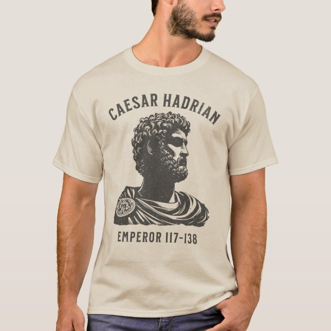 Camisa Imperadora Romana Caesar Hadrian (Frente)