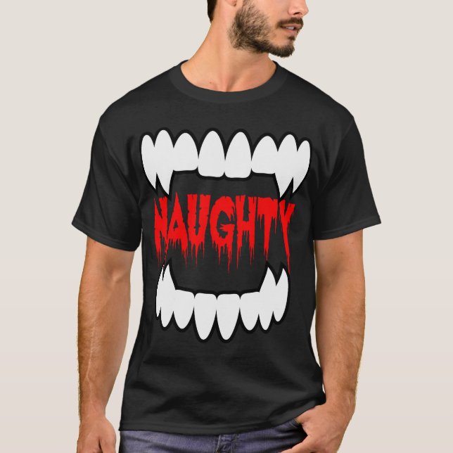 Camisa IMPERTINENTE do vampiro (Frente)