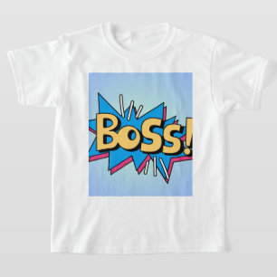 Camisa impressão do chefe