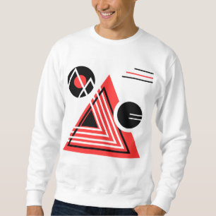 Camisa Impressão na moda Abstrato