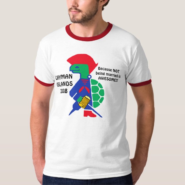 Camisa impressionante de Cayman Islands (Frente)