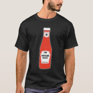 camisa impressionante do molho