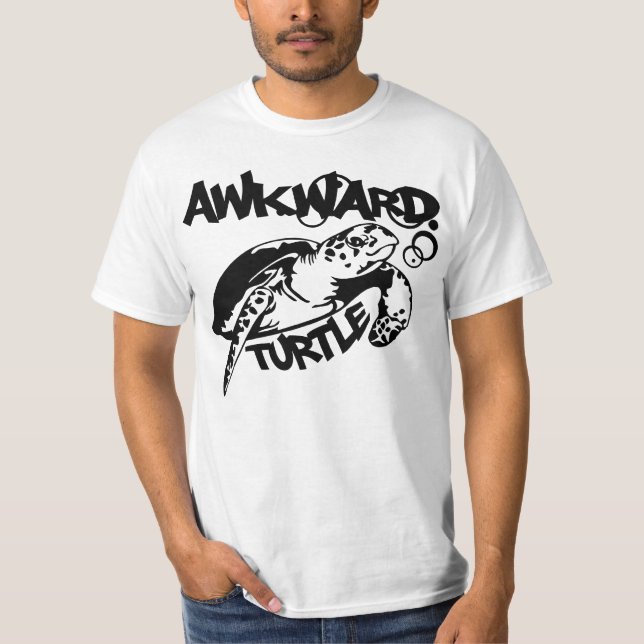 Camisa inábil da tartaruga T (Frente)