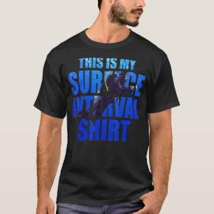 Camisa Incrível de Mergulho Scuba em Super Vintage