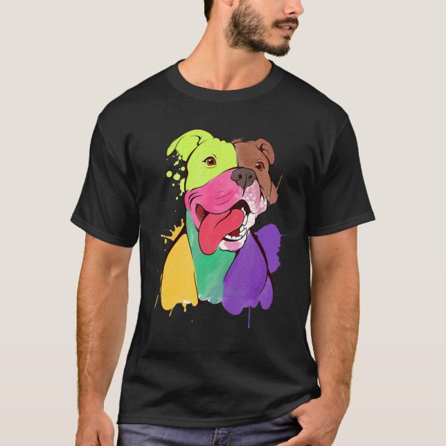Camisa Incrível de Pitbull Presente de Pit Bull (Frente)