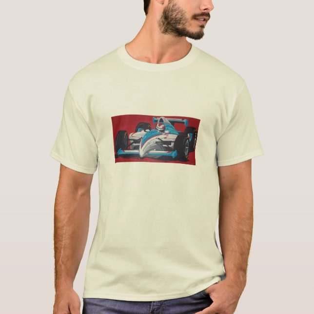 camisa indy das corridas de carros t (Frente)
