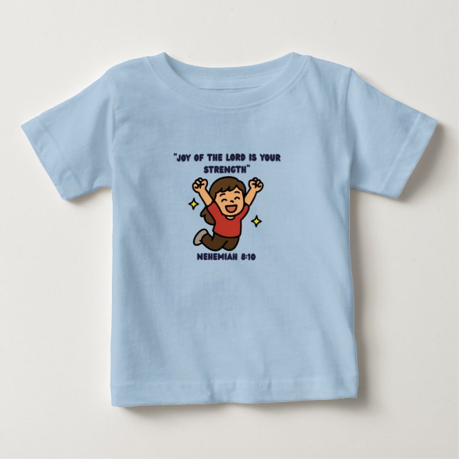 Camisa Infantil Alegria do Senhor (Frente)