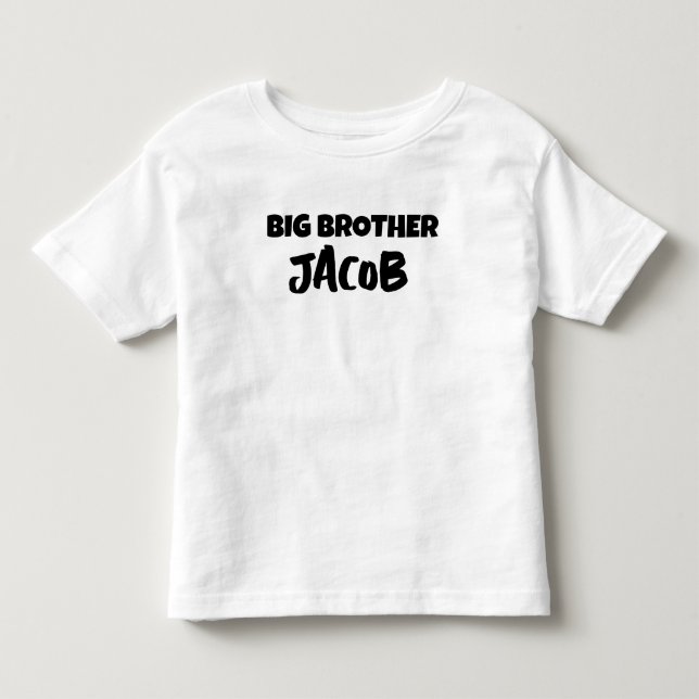CAMISA INFANTIL BIG BROTHER PERSONALIZADA (Frente)