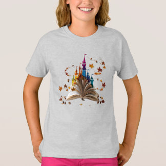 Camisa Infantil Castelo de Contos de Fadas Encanta