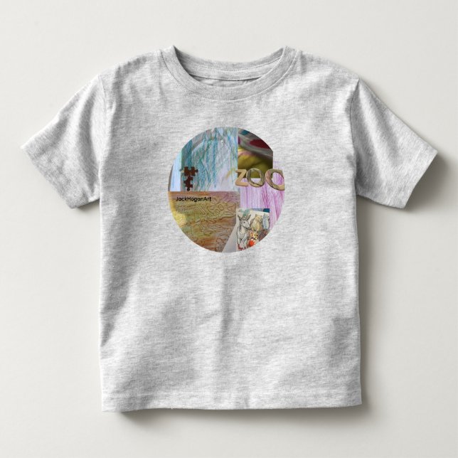 Camisa infantil com JackHoganArt (Frente)