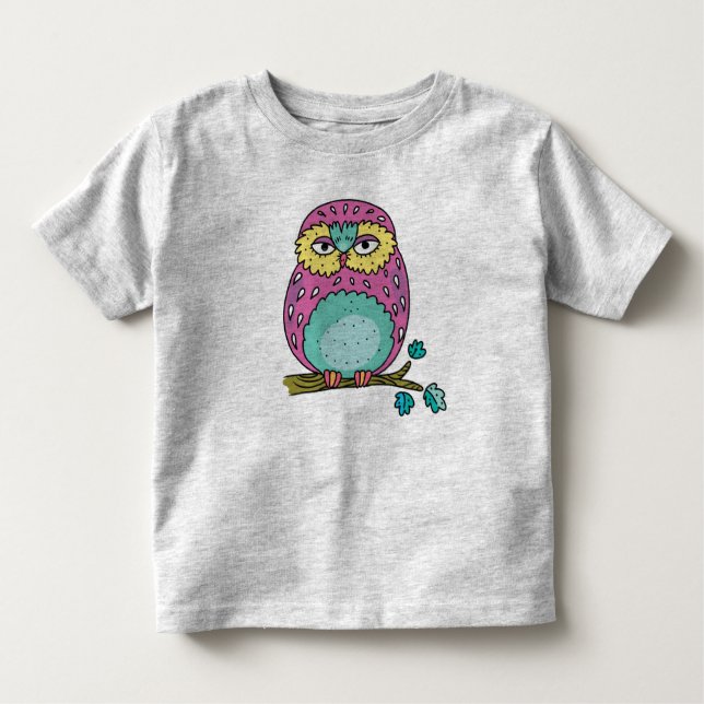Camisa infantil de animais de estimação adoráveis  (Frente)