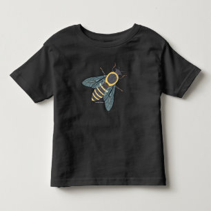 Camisa Infantil de Bebê com Abelha (vibrante)