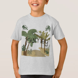 Camisa Infantil de Natureza de Palmeira Tropical V