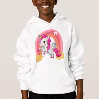 Camisa infantil de unicórnio mágico fofo