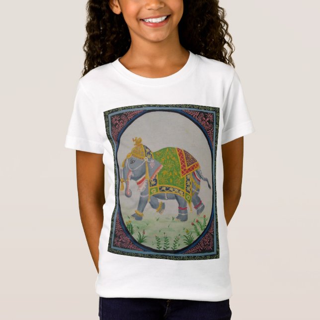 Camisa infantil - Elefante indiano (Frente)