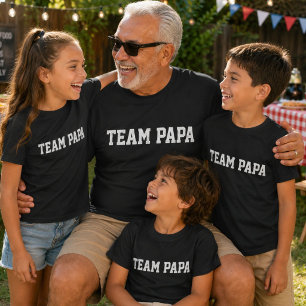 Camisa Infantil Equipe Papai Presente do Dia dos P