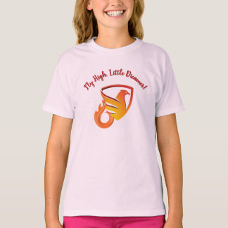 Camisa Infantil Símbolo de Pássaro - Asas da Alegr
