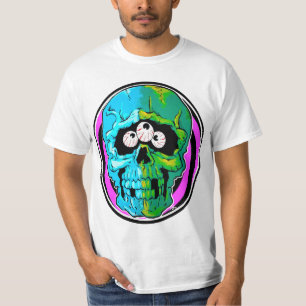 camisa insensibilizado do crânio