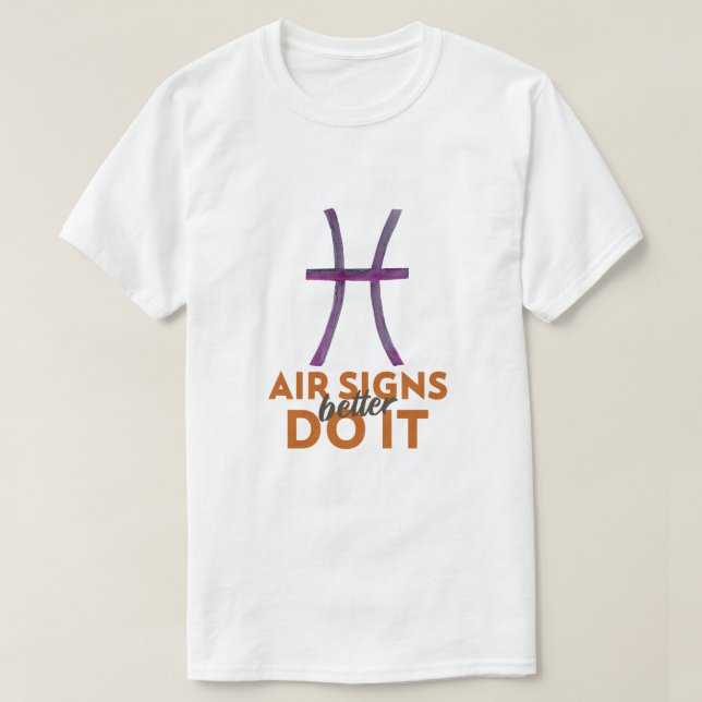 Camisa inspirada nos sinais de zodioma (Frente do Design)