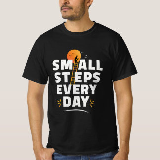 Camisa Inspiradora – Pequenos Passos Todos os Dias