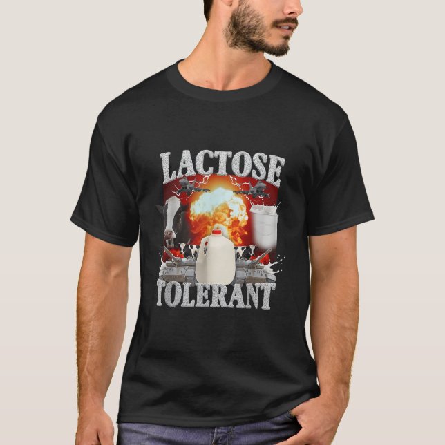 Camisa Intolerante À Lactose (Frente)