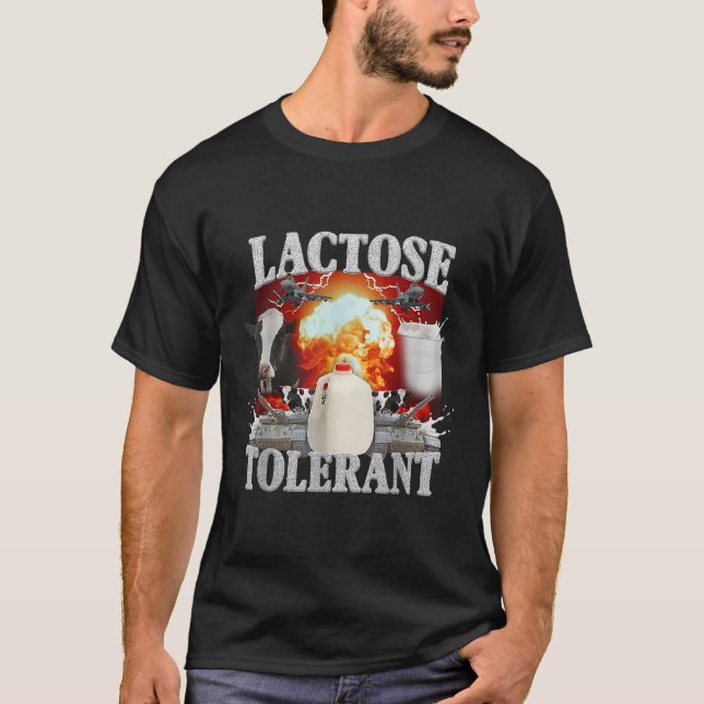 Camisa Intolerante À Lactose (Frente)