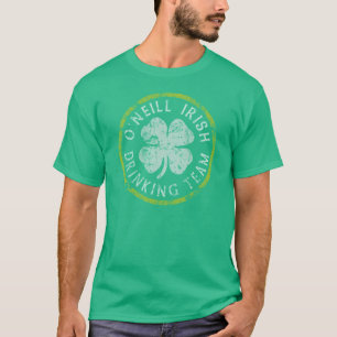 Camisa irlandesa da equipe t do bebendo de O'Neill