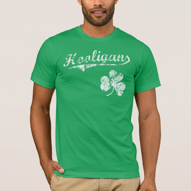 Camisa irlandesa de Holligans t (Frente)