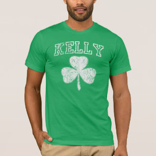 Camisa irlandesa de Kelly t do trevo