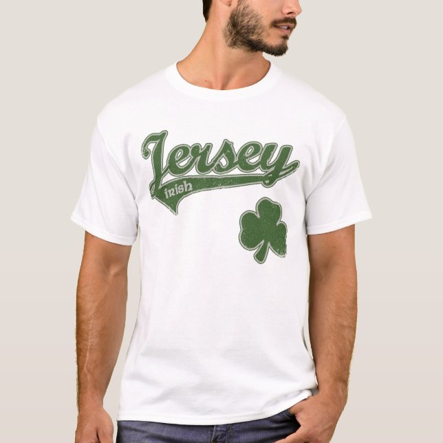 Camisa irlandesa de New-jersey Carr t (Frente)